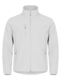 Herren Softshell Jacke Weiß